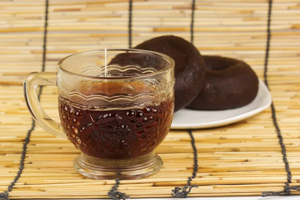 Sabroso donut de coco — Foto de Stock