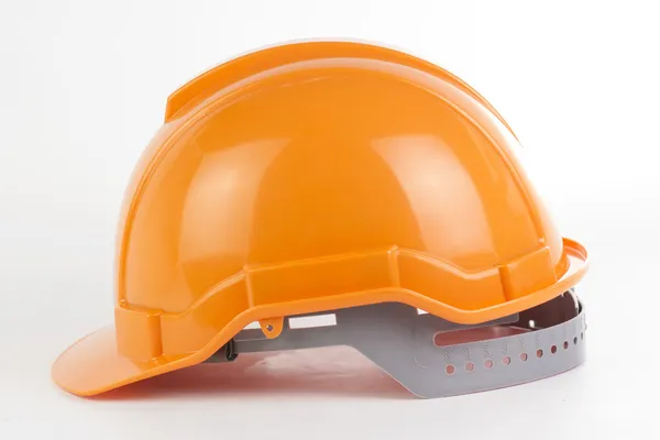 Orange säkerhet hatt jag — Stockfoto