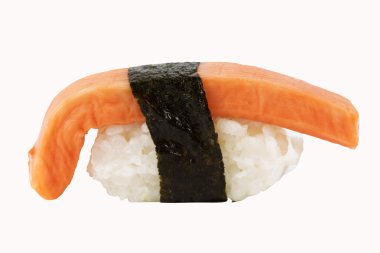 Imitation crab sushi  clipart
