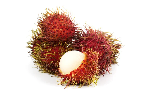 Tropikalny owoc rambutan — Zdjęcie stockowe