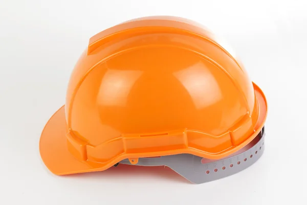 Orange safety hat — Stock Photo, Image