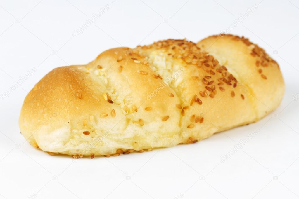 Sesame and garlic bread 