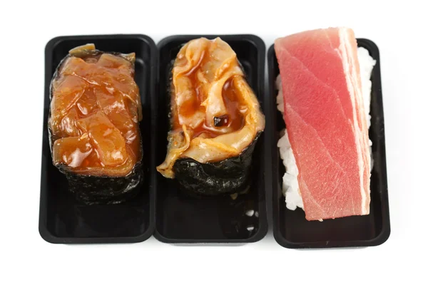 Conjunto de sushi japonês — Fotografia de Stock