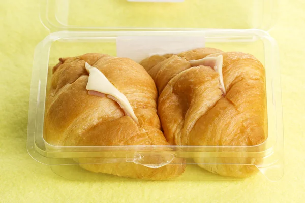 Ham Cheese croissant — Stock Photo, Image