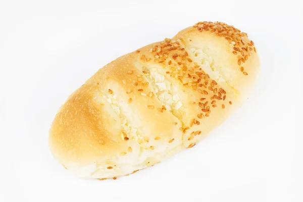 Sesame and garlic bread — Stock Photo, Image
