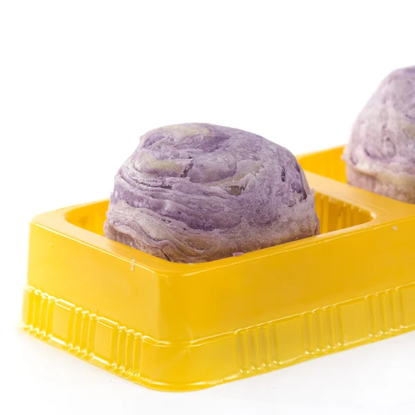 Taro purple bread Chinese style — Stock Photo, Image