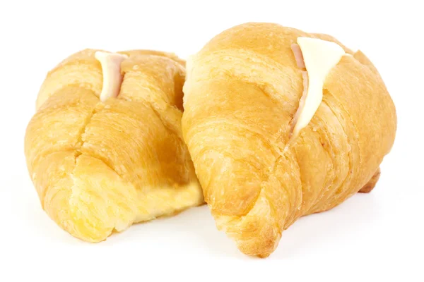 Skinka ost croissant — Stockfoto