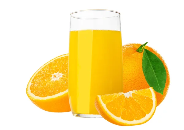 Orange on a white background — Stock Photo, Image