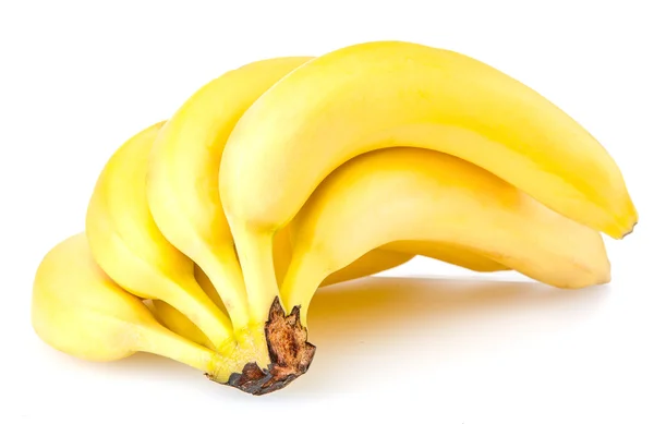 Banaan geïsoleerd op witte achtergrond — Stockfoto