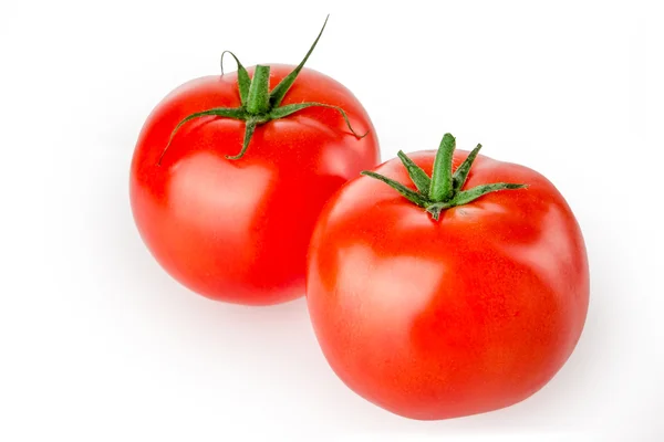 Tomate aislado sobre blanco — Foto de Stock