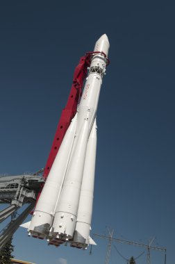 Gagarin uzay gemisi model Moskova