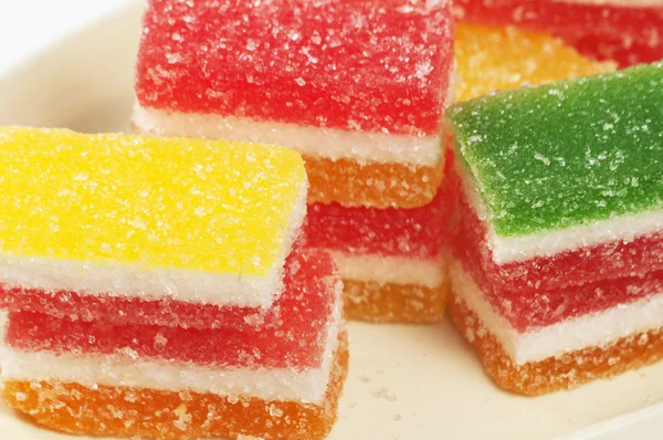 Süßigkeiten aus Fruchtpaste — Stockfoto