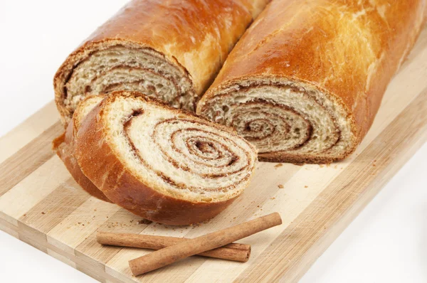 Home sweet rolls with cinnamon — Stock Photo, Image