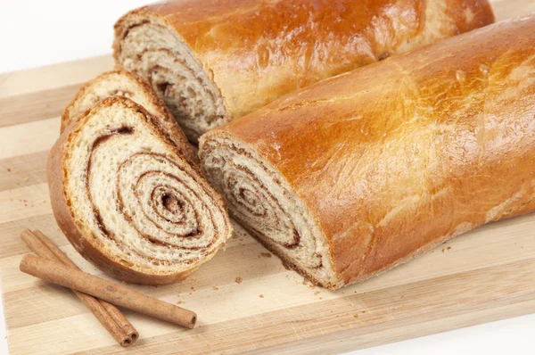 Home sweet rolls with cinnamon — Stock Photo, Image