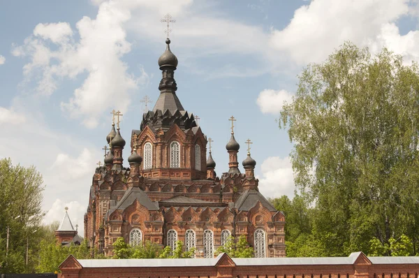 Mosteiro de São Ambrósio Kazan, Ícone Kazan da Catedral de Nossa Senhora — Fotografia de Stock