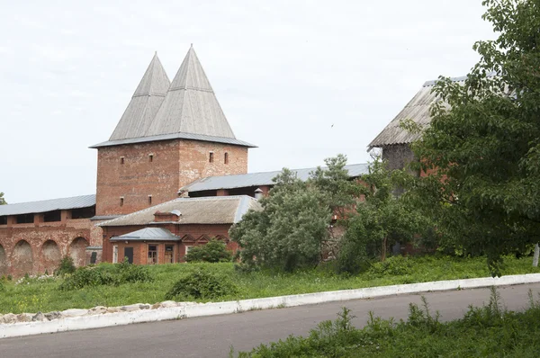 Nikolskaya tower of Zaraysk kremlin — Stock Photo, Image