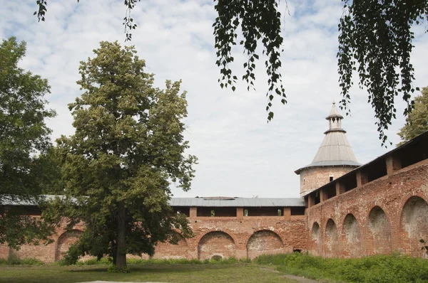 Vista do Kremlin de Zaraysk — Fotografia de Stock