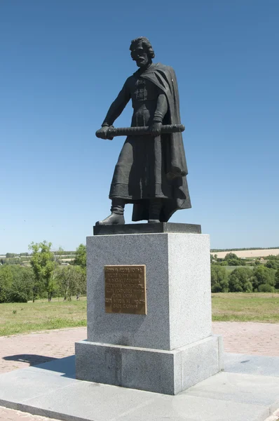 Dmitriy Donskoy monumento em Kulikovskaya batalha memorial — Fotografia de Stock