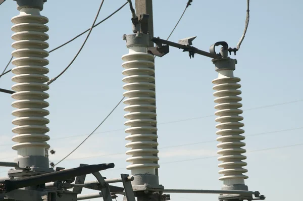 Elektrische macht onderstation — Stockfoto