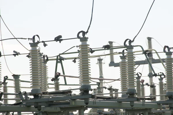 Elektrische macht onderstation — Stockfoto