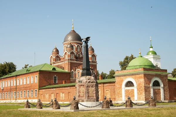 Спасо-Бородинский женский монастырь (Спас в Бородино) — стоковое фото