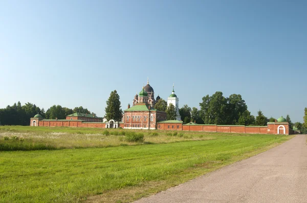 Spaso-borodinsky (schermbeveiliging in borodino) klooster — Stockfoto