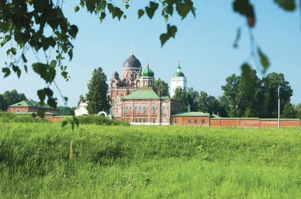 Spaso-borodinsky (schermbeveiliging in borodino) klooster — Stockfoto