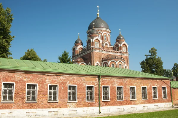 Спасо-Бородинский женский монастырь (Спас в Бородино) — стоковое фото