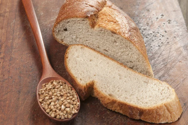 Buckwheat bread — Stock Photo, Image