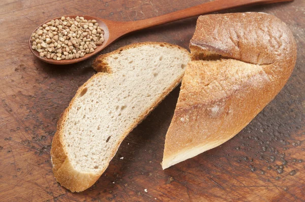 Boekweit brood — Stockfoto