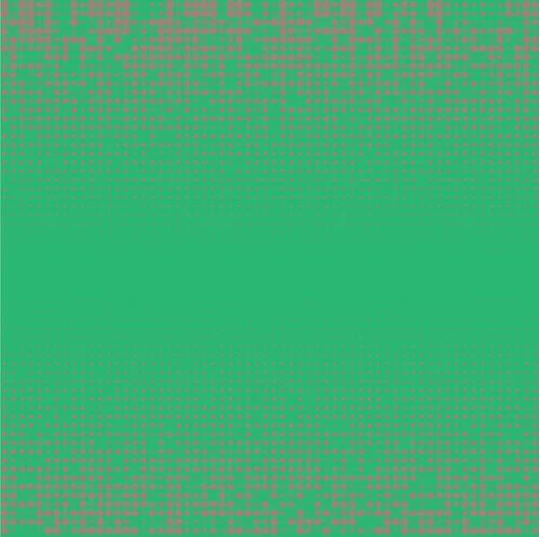 抽象的な緑の背景にドット — ストック写真