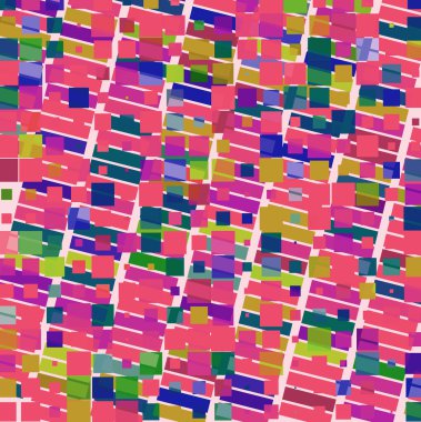    kareler ile geometrik desen