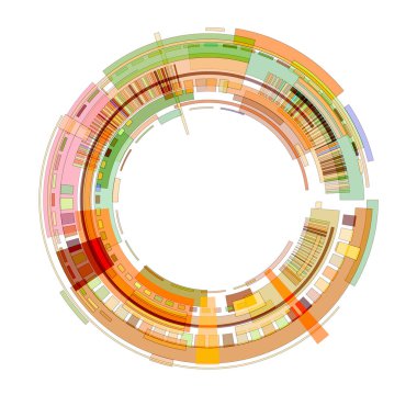 Çemberli soyut arkaplan