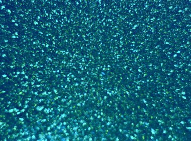 Bokeh ile soyut mavi arkaplan