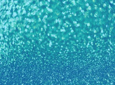 Bokeh ile soyut mavi arkaplan