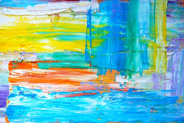 Kunst Achtergrond Met Kleurrijke Verf — Stockfoto