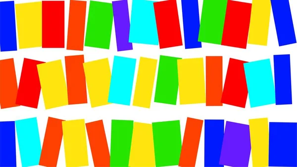 Colorful Stripes White Background — Stock Photo, Image