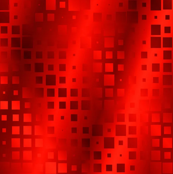 Fundo Vermelho Abstrato Com Quadrados — Fotografia de Stock