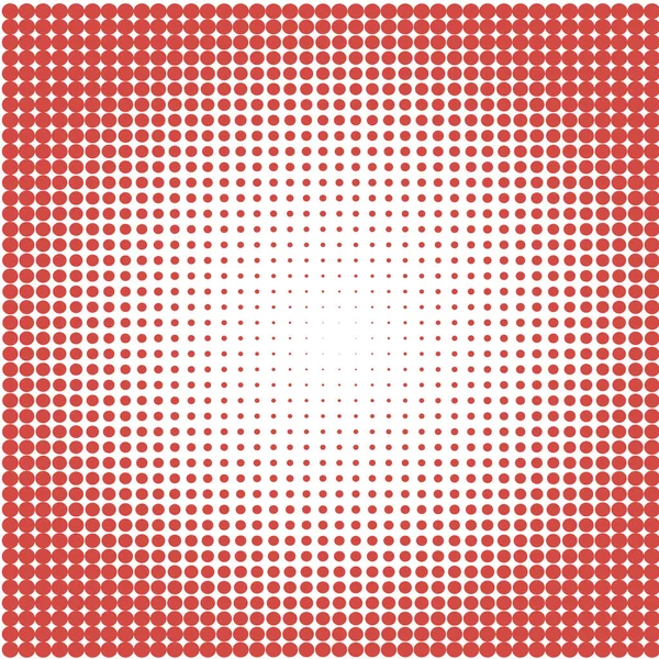Abstract Red Halftone Dots Background — ストック写真