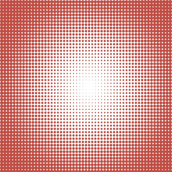 Red Halftone Dots Background — 스톡 사진