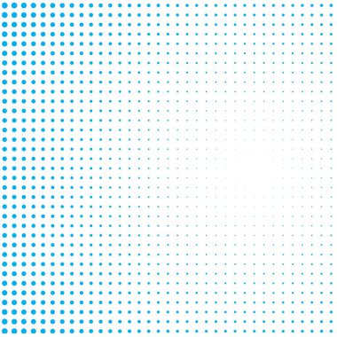 Mavi noktalı soyut bir arka plan. noktalı geometrik desen