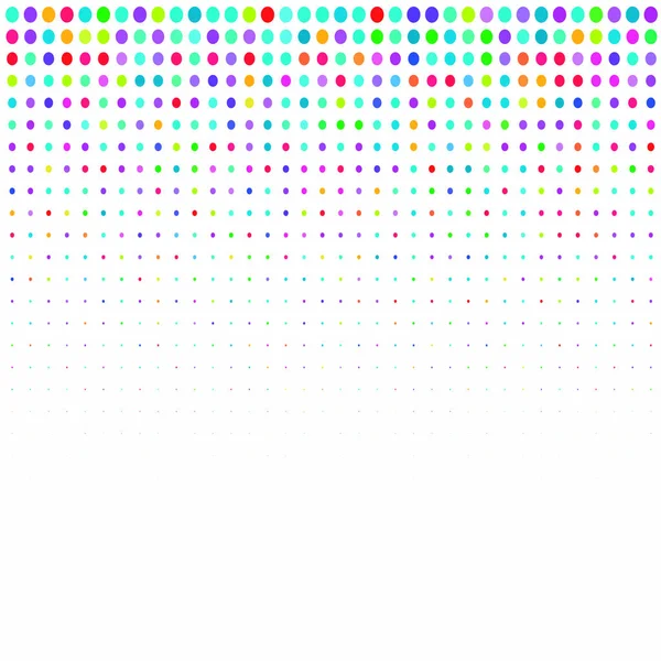 Colorful Halftone Dots Pattern Abstract Vector Background Template Banner Flyer —  Fotos de Stock