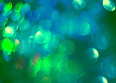 soyut bokeh açık mavi ve siyah