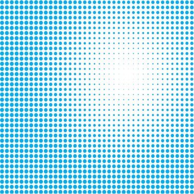 Beyaz arkaplanda soyut yarım ton nokta deseni