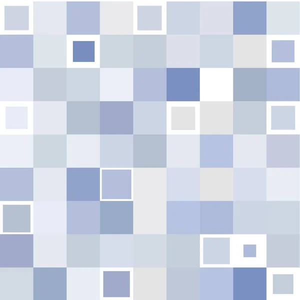 Astratto Sfondo Blu Con Quadrati — Foto Stock