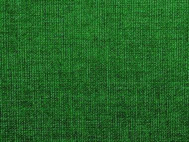 Yeşil doğal tekstilin dokulu arka planı