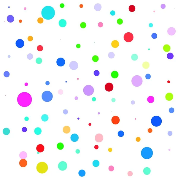 Confetti的背景 彩色圆点 — 图库照片