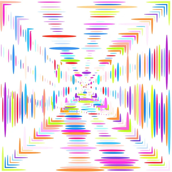 Abstrakter Geometrischer Hintergrund Mit Linien Und Quadraten — Stockfoto