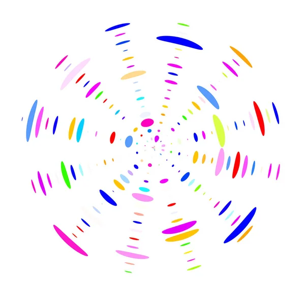 Абстрактный Фон Разноцветными Точками Векторная Иллюстрация — стоковое фото