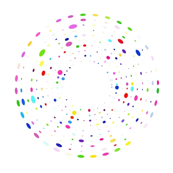 Abstrakte Kreis Punkte Muster — Stockfoto